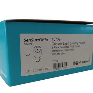Sensura Mio Convex Light Ostomy Pouch | 16739 (10-piece) x 3 boxes